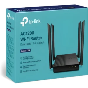 Router Tp-link Ac1200 Wifi Dualband Gigabit Archer C64