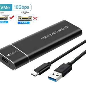 CONVERTIDOR ENCLOSURE M2 NVME PCI-E PARA SSD 1TB